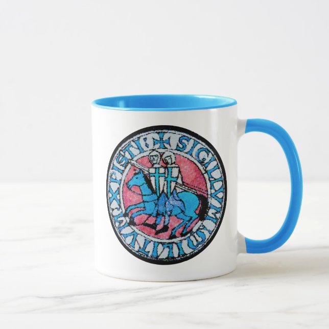 Knights Templar Siegel Tasse (Rechts)