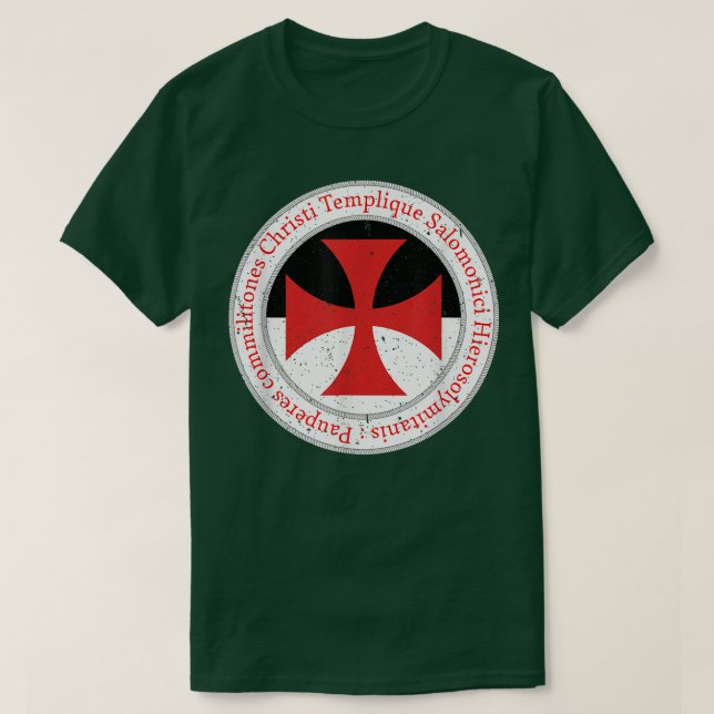 Knights Templar T-Shirt (Design vorne)