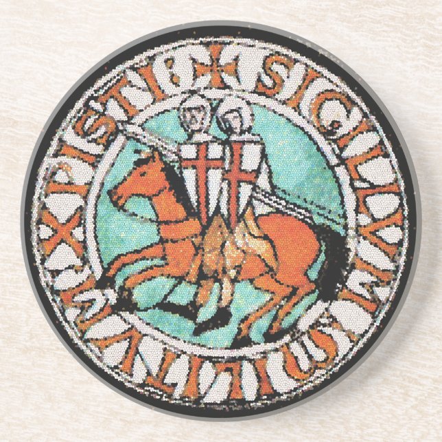 Knights Templar Untersetzer (Vorne)