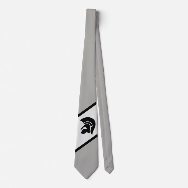 Knights Vikings Warriors Mascot Football Necktie Krawatte (Vorderseite)