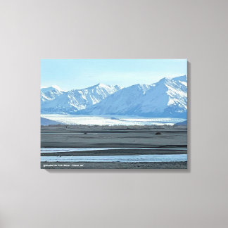 Knik Glacier Print @3Typs1life Leinwanddruck