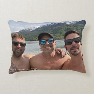 Knik River Selfie Accent Pillow @3Typs1life Dekokissen