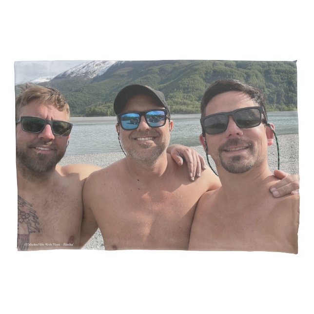 Knik River Selfie Pillow @3Typs1life Pillow Case Kissenbezug (Vorderseite)