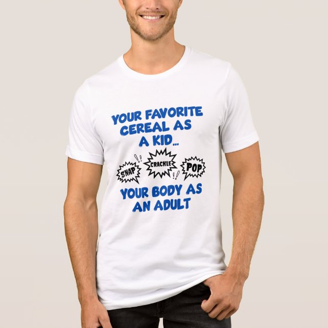 Knister Knaster Knall Tri-Blend Shirt (Vorderseite)