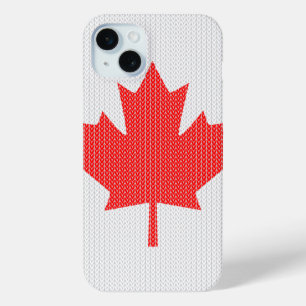 Knit Style Maple Leaf Knitting Motiv Case-Mate iPhone Hülle