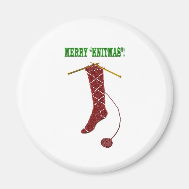 Knitmas Magnet (Vorne)