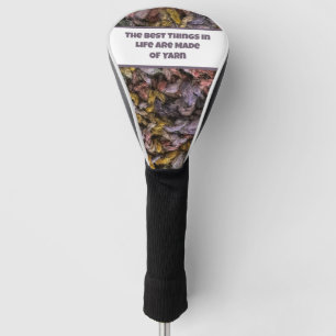 Knitter Crochet Crafty Liebe Garni Golf Headcover