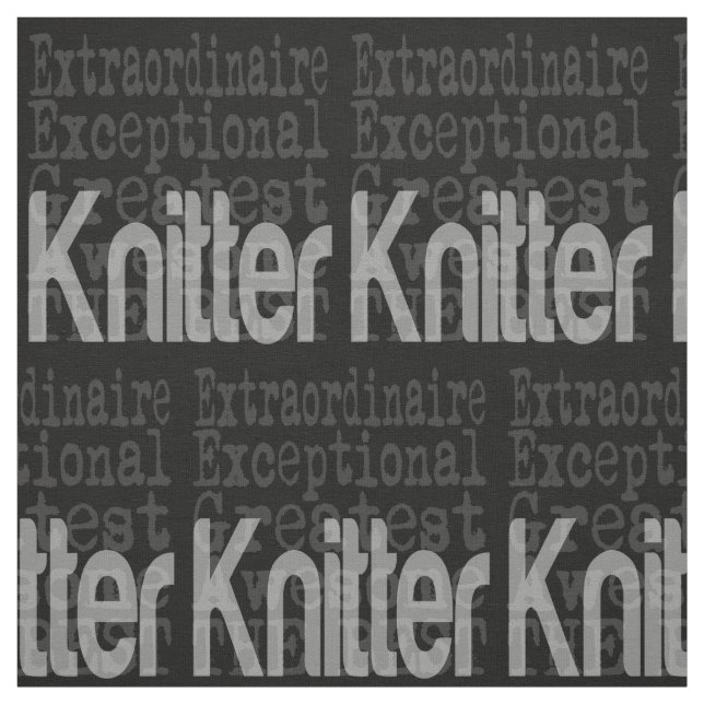 Knitter Extraordinator Stoff (Muster)