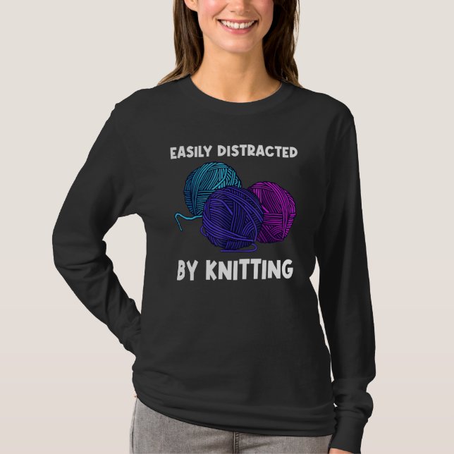 Knitter für Männer Krongarn Thread_7 T-Shirt (Vorderseite)