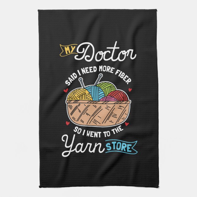 Knitter Geschirrtuch (Vertikal)