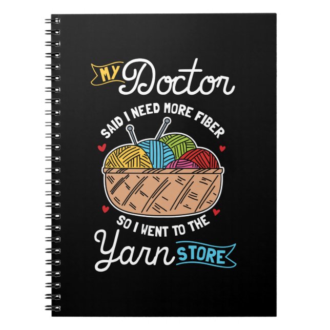 Knitter Notizblock (Vorderseite)