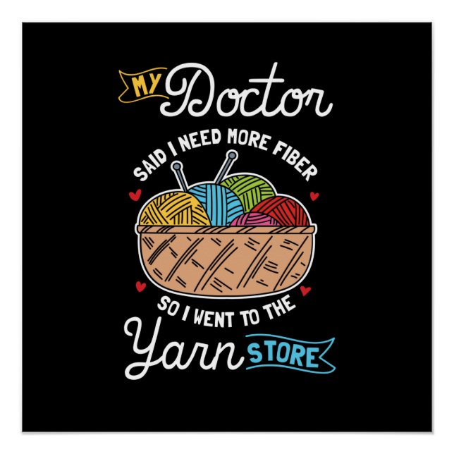 Knitter Poster (Vorderseite)