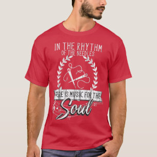 Knitter-Strick Garnnadel-Knetkronen T-Shirt
