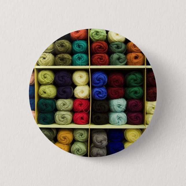 Knittergarn Button (Vorderseite)