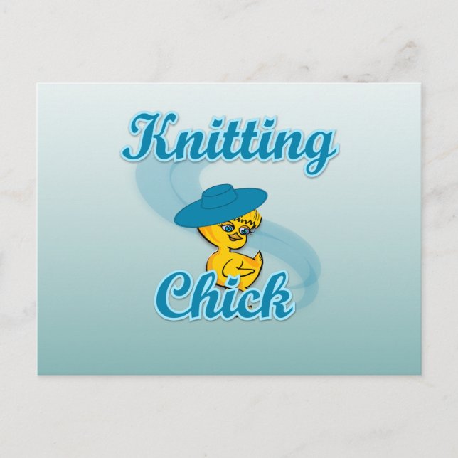 Knitterkick #3 postkarte (Vorderseite)
