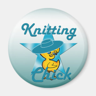 Knitterkick #7 magnet