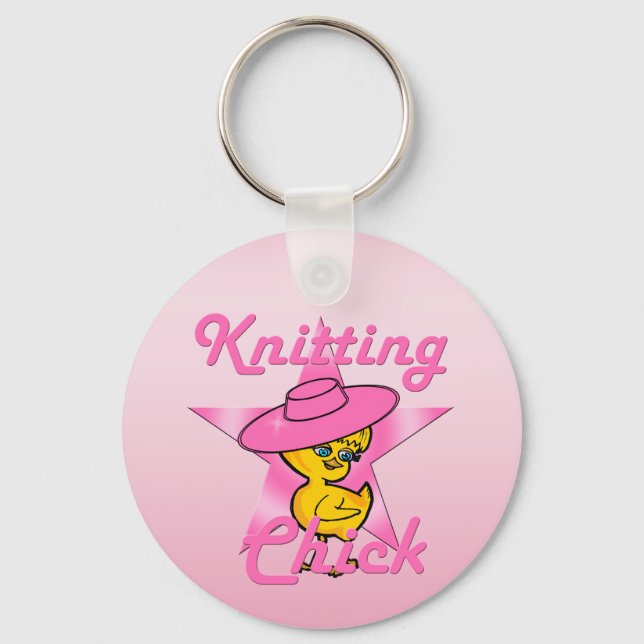 Knitterkick #8 schlüsselanhänger (Vorderseite)