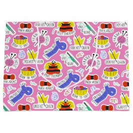 Knittern Crochet-Liebe Große Geschenktüte