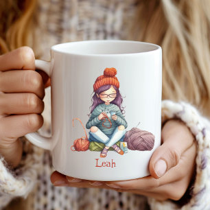 Knittern/Crocheter Lover-Tasse Kaffeetasse