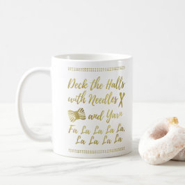 Knittern ・ Decke the Halls Yarn & Crafts Imitate G Tasse