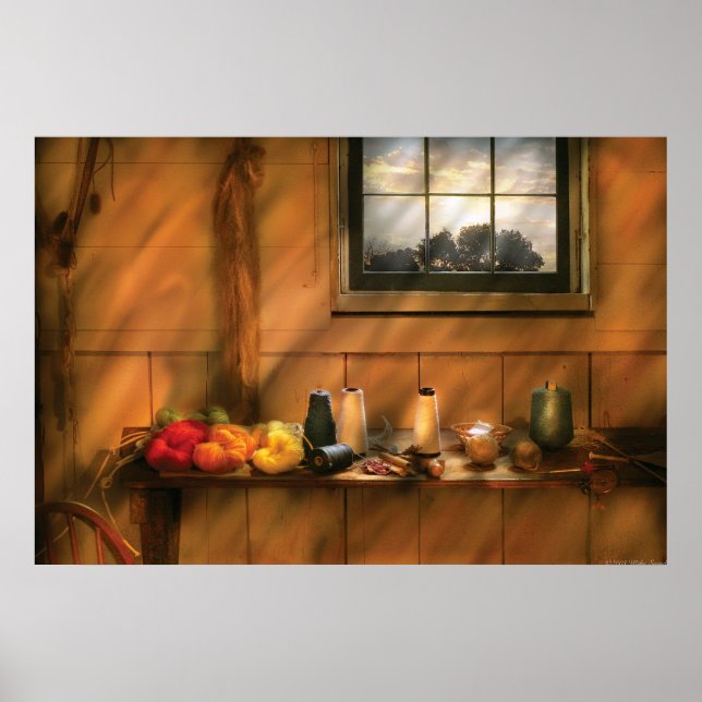 Knittern - Garne Poster (Vorne)