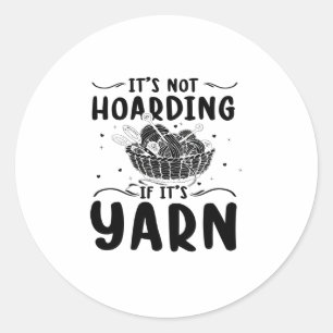 Knittern   Nähmaschine Knitter Oma Geschenke Runder Aufkleber