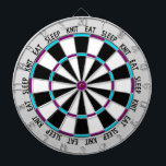 Knittern ・ Schlafen Strick Handwerk essen Dartscheibe<br><div class="desc">Das "Eat Sleep Strick" Dartboard ist die perfekte Ergänzung zu Ihrem Kunsthandwerksraum! Auch macht ein tolles Geschenk für den Strickhandwerker in Ihrem Leben!! Wenn Sie dieses Design in bestimmten Farben sehen möchten,  kontaktieren Sie mich bitte,  indem Sie auf "Dieser Designer Gefragt" unten klicken!</div>