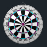 Knittern ・ Schlafen Strick Handwerk essen Dartscheibe<br><div class="desc">Das "Eat Sleep Strick" Dartboard ist die perfekte Ergänzung zu Ihrem Kunsthandwerksraum! Auch macht ein tolles Geschenk für den Strickhandwerker in Ihrem Leben!! Wenn Sie dieses Design in bestimmten Farben sehen möchten,  kontaktieren Sie mich bitte,  indem Sie auf "Dieser Designer Gefragt" unten klicken!</div>