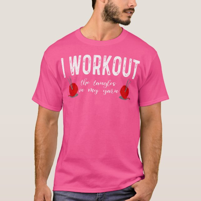 Knittern T-Shirt (Vorderseite)