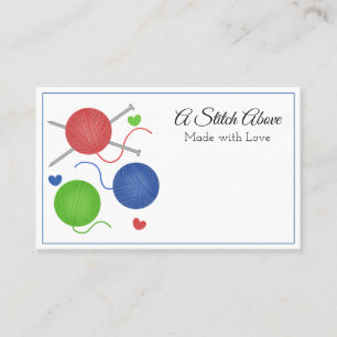 Knittern Visitenkarte