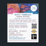 Knitterpackungen, KnitterStore, Garnspeicher Flyer<br><div class="desc">Knitterbundles,  Knitting Store,  Garn Store Werbung Flyer von der Business Card Store.</div>