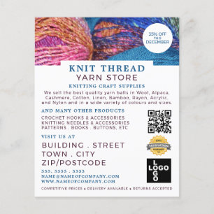 Knitterpackungen, KnitterStore, Garnspeicher Flyer