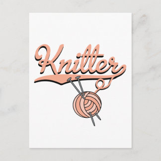 Knitterpostkarte Postkarte