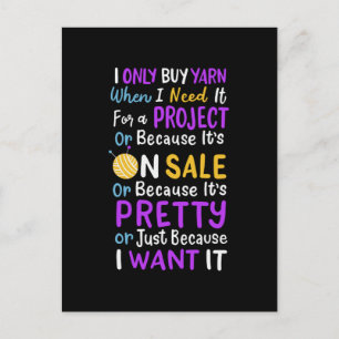 Knitterwolle Postkarte