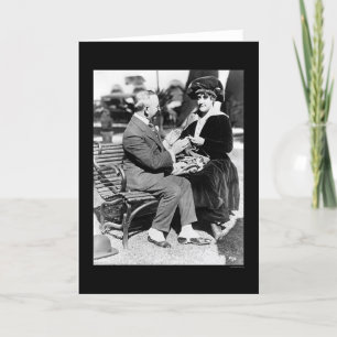 Knitting für die Kriegsbemühungen von 1917 Karte