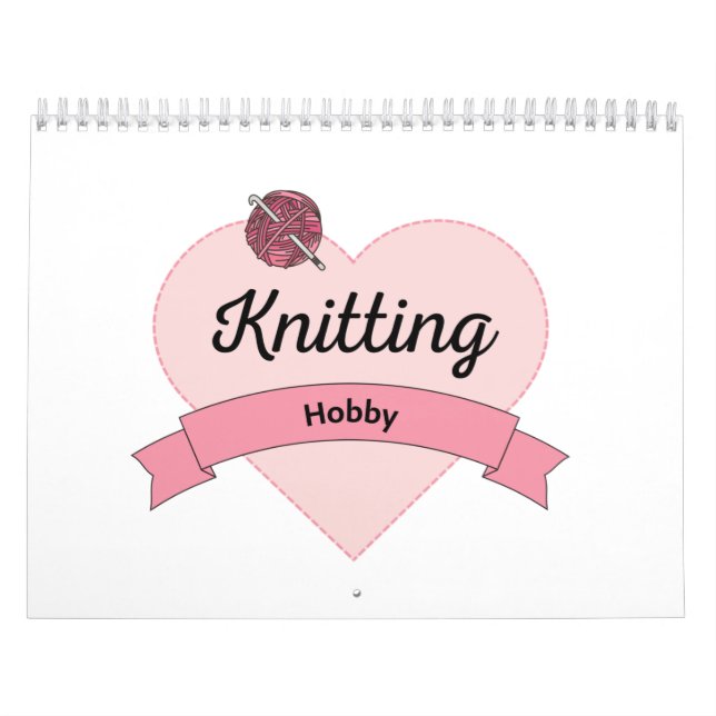 Knitting Hobby Kalender (Titelbild)