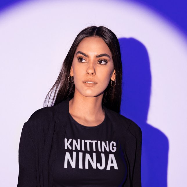 KNITTING NINJA T - SHIRT (Von Creator hochgeladen)