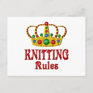 KNITTVORSCHRIFTEN POSTKARTE