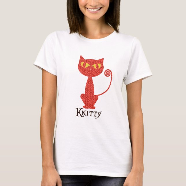 Knitty T-Shirt (Vorderseite)