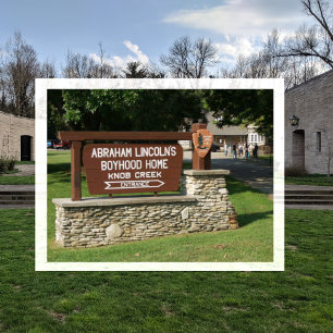 Knob Creek Tavern ,Abraham Lincolns Birthplace NHS Postkarte