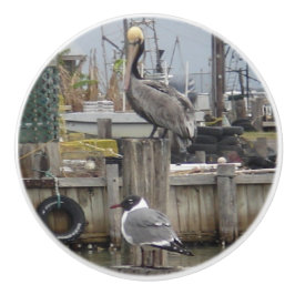 Knob der Keramik "Fisherman's Dream" Keramikknauf