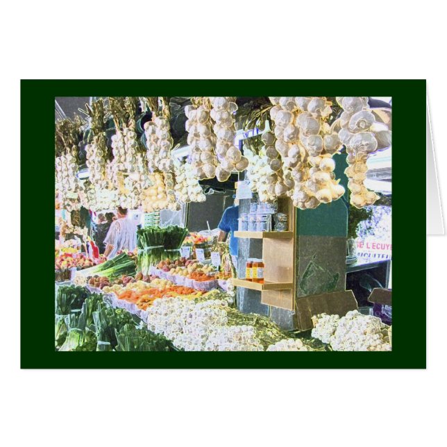 Knoblauch auf dem Jean-Talon-Markt (Vorderseite (Horizontal))