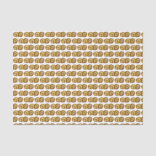Knoblauch Brot Roll Italienischer Koch Koch Seidenpapier