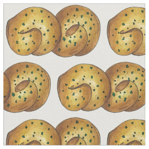 Knoblauch Brot Roll Italienischer Koch Koch Stoff
