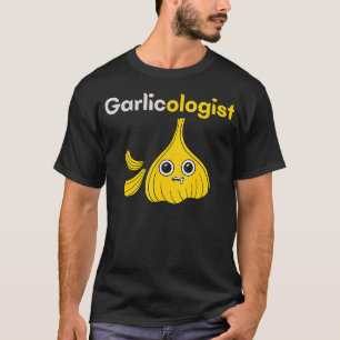 Knoblauch Cook Koch Kochen Brot T-Shirt