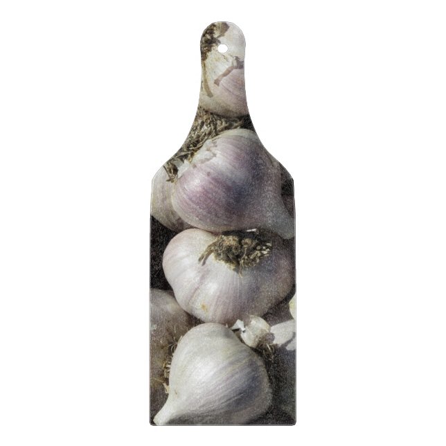 Knoblauch-Ernte-Glasschneiden-Brett Schneidebrett (Vorderseite)
