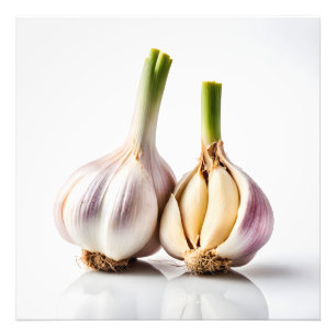 Knoblauch Fotodruck