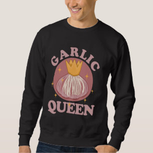 Knoblauch-Kocharoma-Gewürz Knoblauchpresse Sweatshirt