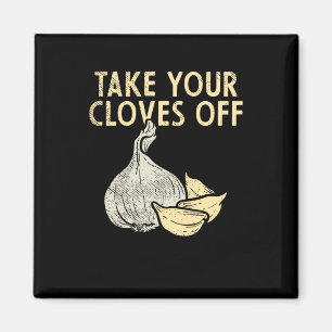 Knoblauch-Pflanze Magnet