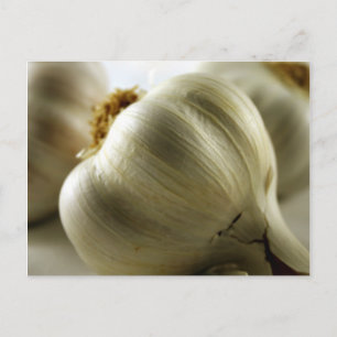 Knoblauch Postkarte